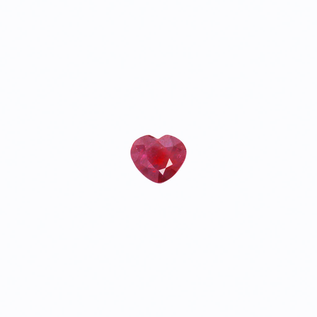 Natural Ruby Heart 2.03 ct – Pigeon's Blood, No Heat