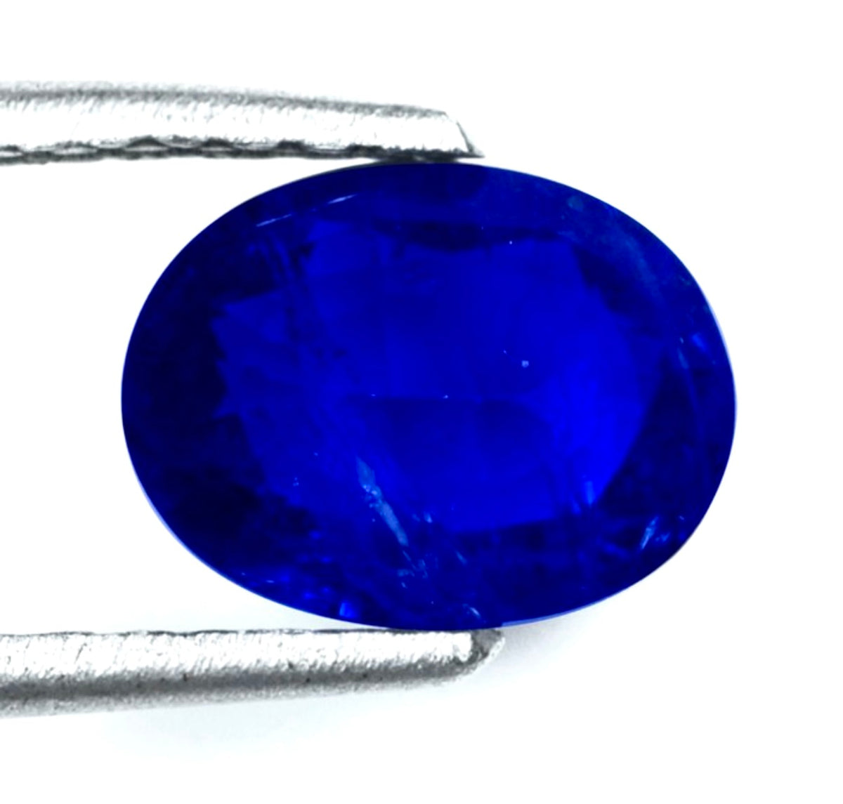 Natural Blue Sapphire Oval 2.19 ct – Royal Blue, No Heat, photo 3