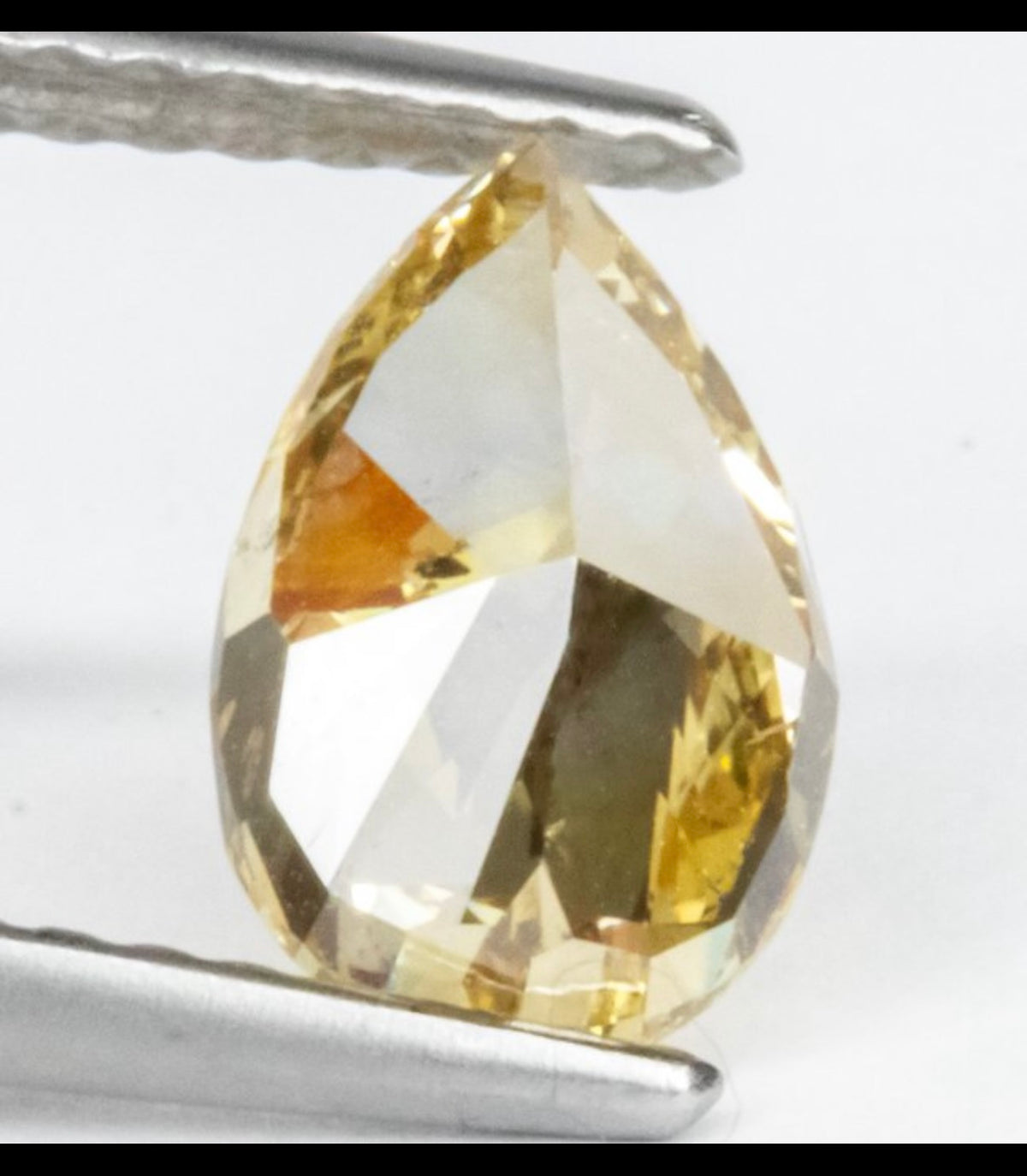 Natural Diamond Pear 1.31 ct – Fancy Intense Brownish Yellow, Natural Colour, photo 4
