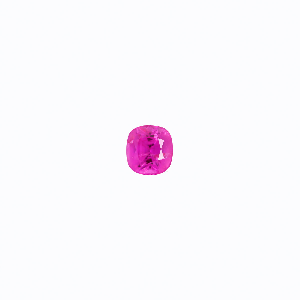 Natural Pink Sapphire Cushion 2.67 ct – Exceptional Hot Pink, No Heat