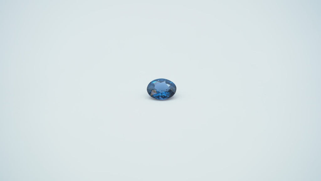 Video of Natural Cobalt Spinel Oval 1.35 ct – Vivid Blue, No Heat (2)