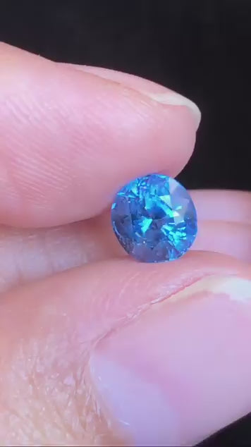 Video of Natural Cobalt Spinel Oval 1.20 ct – Blue Cobalt, No Heat (2)